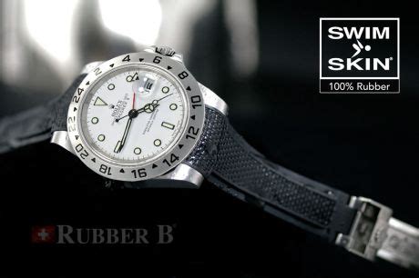 rolex exploreer ii 16570 rubber strap